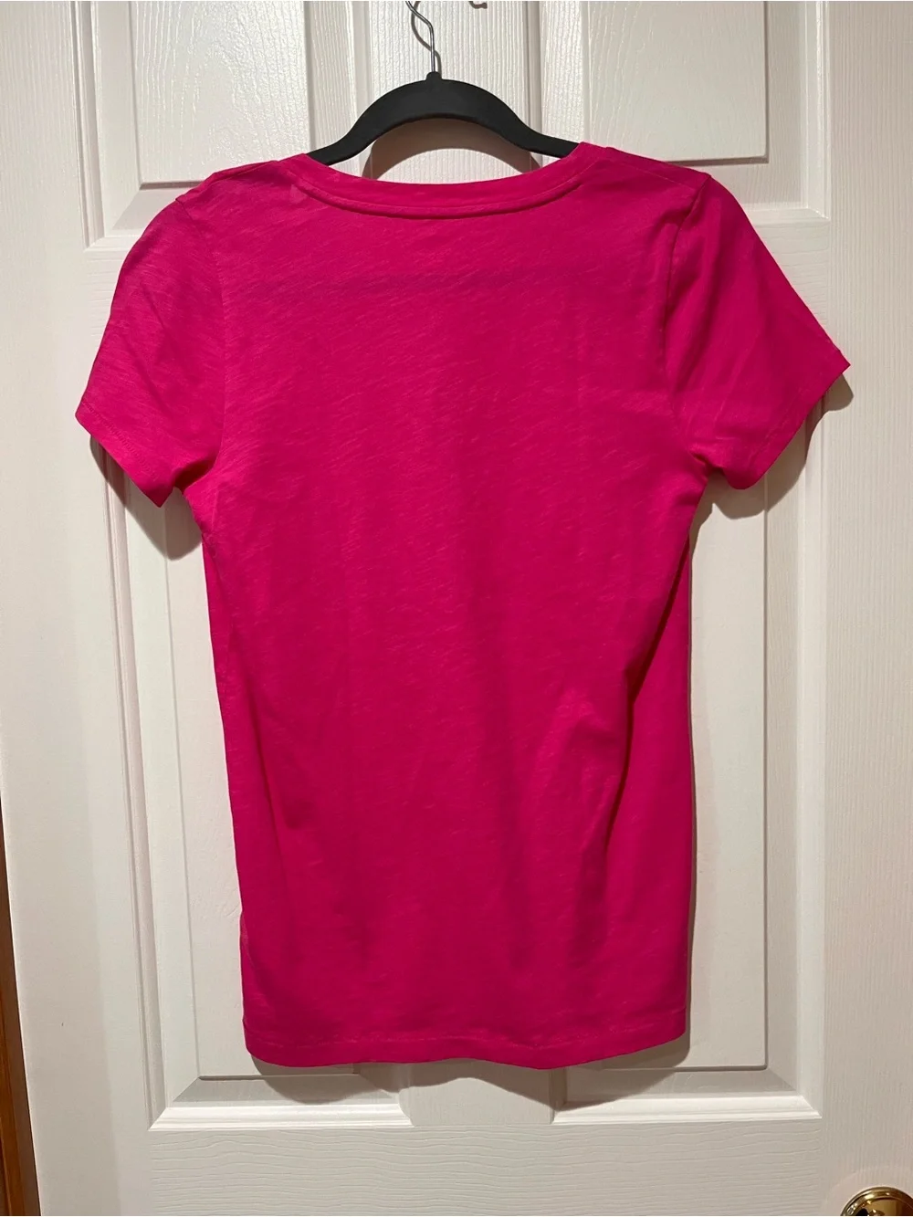 J Crew Pink “Slub Cotton Tee” Size Small NWT